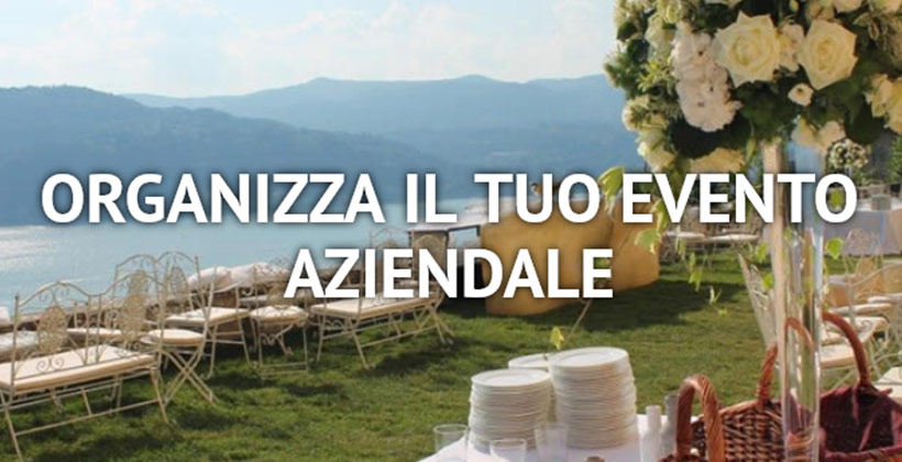 Organizza il tuo evento aziendale