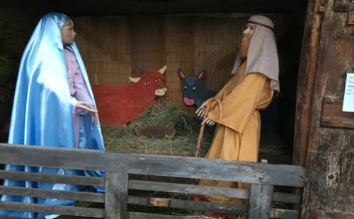 Presepe in paese